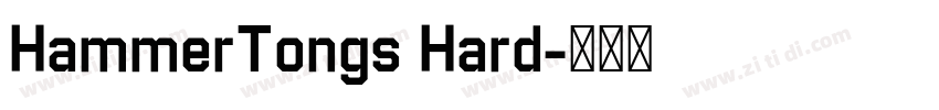 HammerTongs Hard字体转换